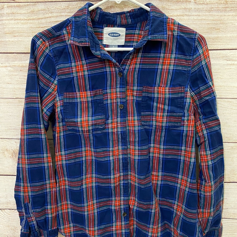 🔥🔥Old Navy long sleeve button up shirt S
